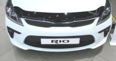 Дефлектор SIM для капота Kia Rio IV седан, хэтчбек 2017-2021